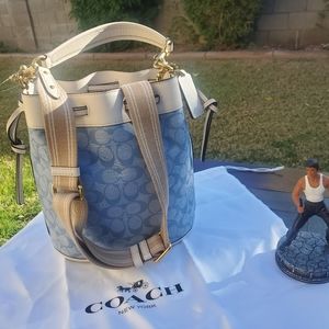 Sold ❌Coach Field Bucket NWT